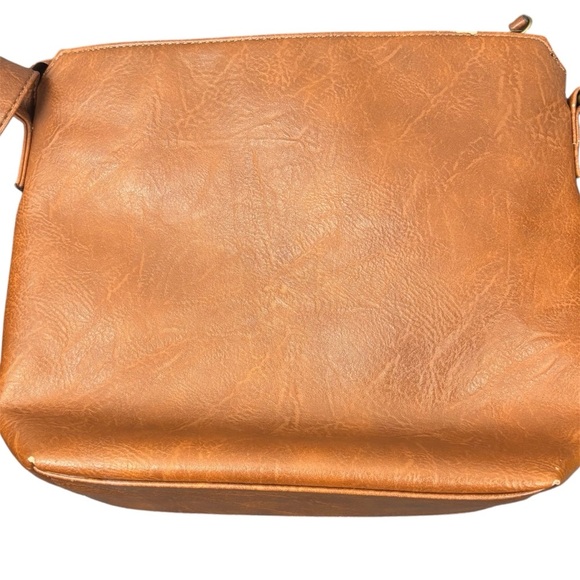 BOC Born Concepts Crossbody Shoulder Bag Brown Faux Leather Boho Festival - Picture 7 of 16